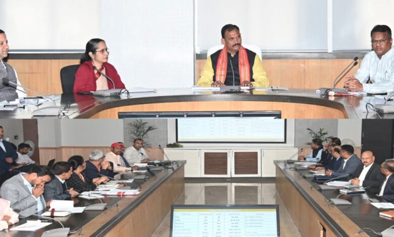 CG Health Department Review: Health Minister Shyam Bihari Jaiswal reviewed the departmental work.